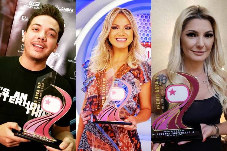 Relembre os artistas que receberam o Troféu Área Vip