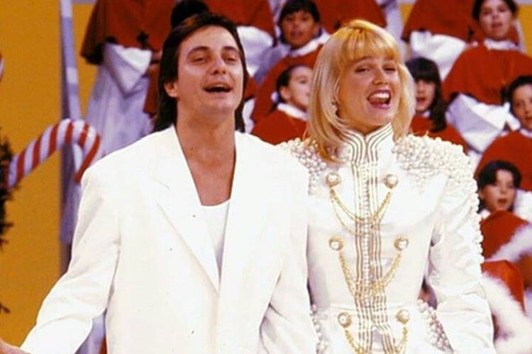 Xuxa Meneghel relembra momento especial ao lado de Fábio Junior