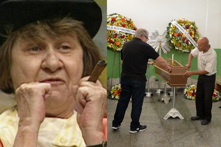 Confira fotos do velório da humorista Zilda Cardoso, a Dona Catifunda da ‘Escolinha’