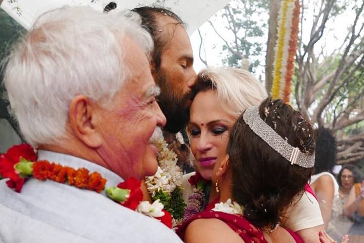 Ana Maria Braga comemora casamento da filha