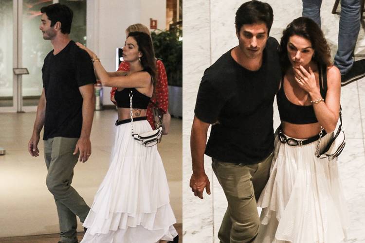 Isis Valverde curte fim de semana ao lado do marido