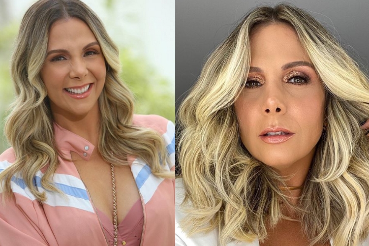 Antes e depois de Carla Perez Reprodução/Instagram
