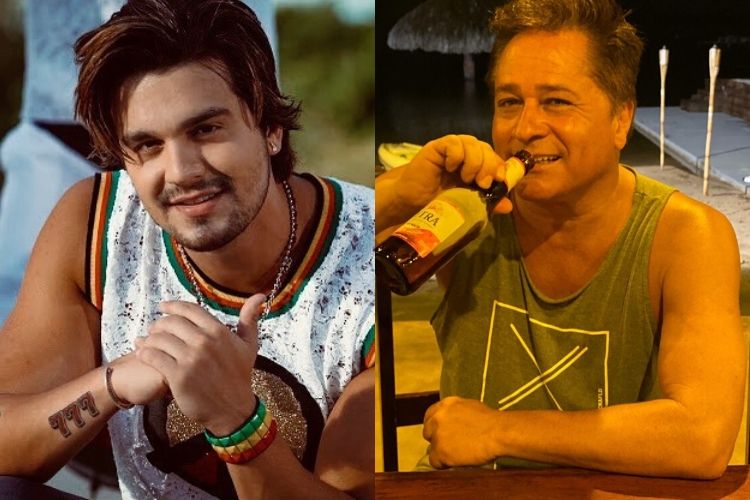 Cantor sertanejo Luan Santana e Leonardo - Reprodução: Instagram