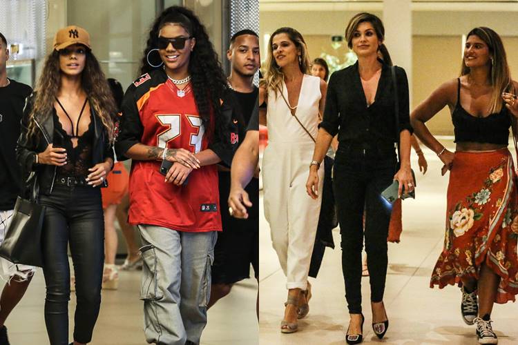 Ludmilla e outros famosos participam de sessão vip do filme ‘Minha Mãe É Uma Peça 3’