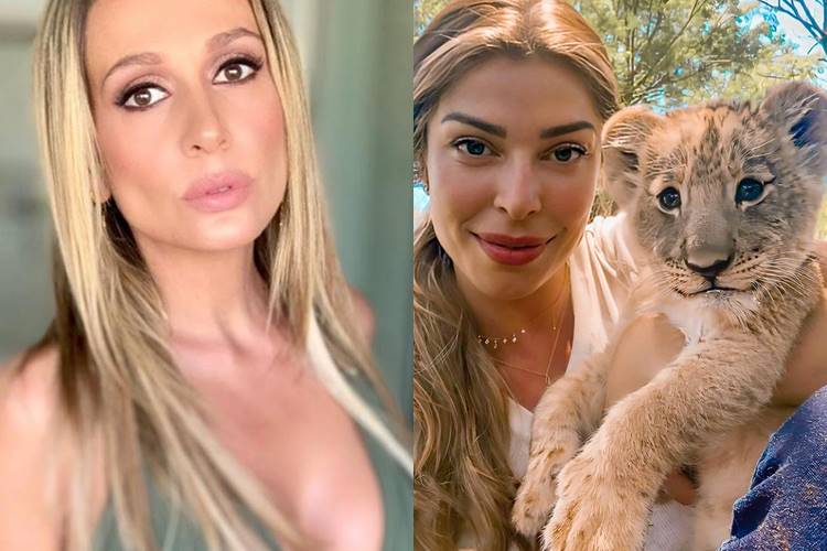 Após polêmica com Luisa Mell, Grazi Massafera apaga foto com animais