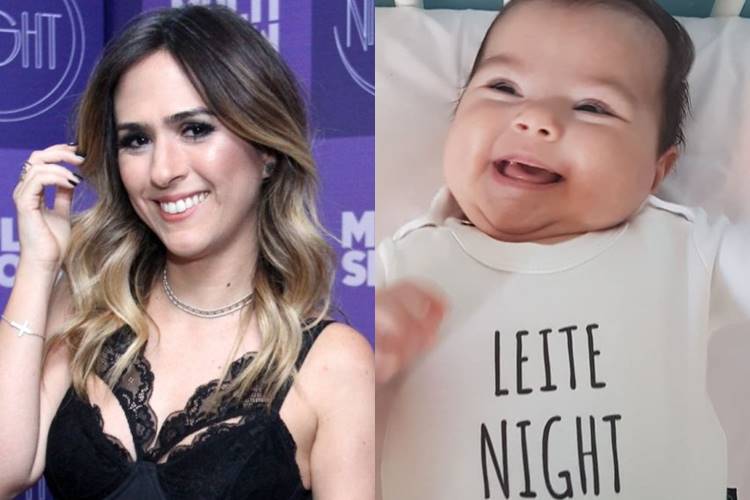 Tatá Werneck faz post com foto da filha para anunciar nova temporada de Lady Night