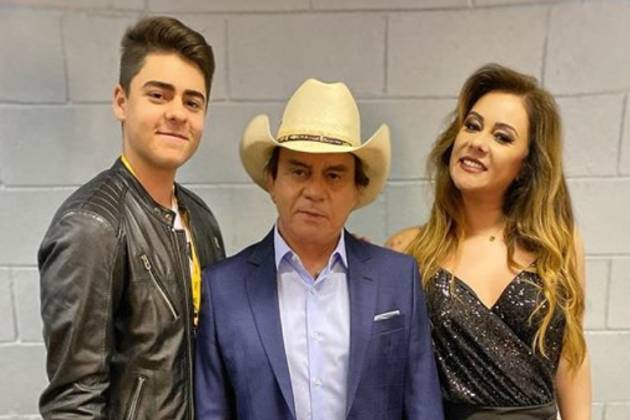 Enrico Lima, Chitãozinho e Márcia Alves - Reprodução/Instagram