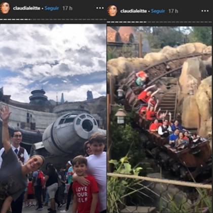 Claudia Leitte e família reprodução Instagram