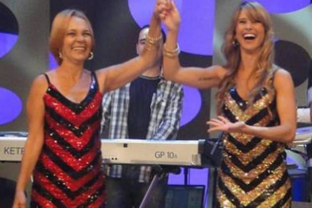 Dany Bananinha e sua mãe, Teresa Soares