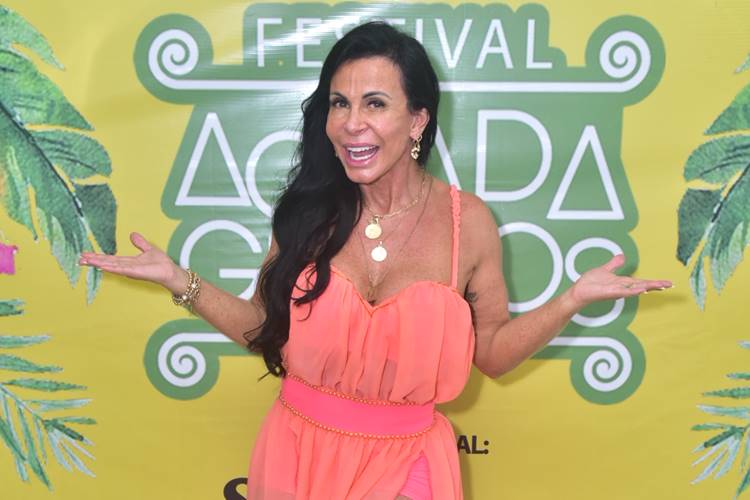 Gretchen celebra participação em festival