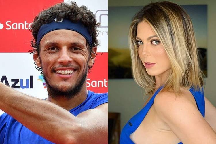 Tenista fala sobre relacionamento com Sheila Mello