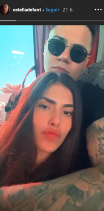 Felipe Araujo e Estela Defano reprodução Instagram