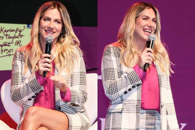 Giovanna Ewbank durante evento da Netflix, em São Paulo - AgNews/