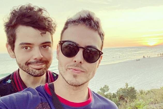 Gustavo Mendes e Paulo reprodução Instagram Gustavo Mendes e Paulo reprodução Instagram