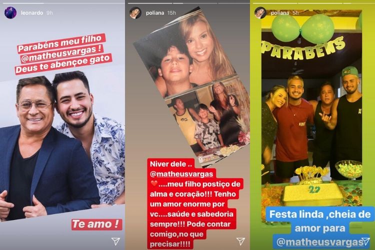 Homenagens - Reprodução: Instagram