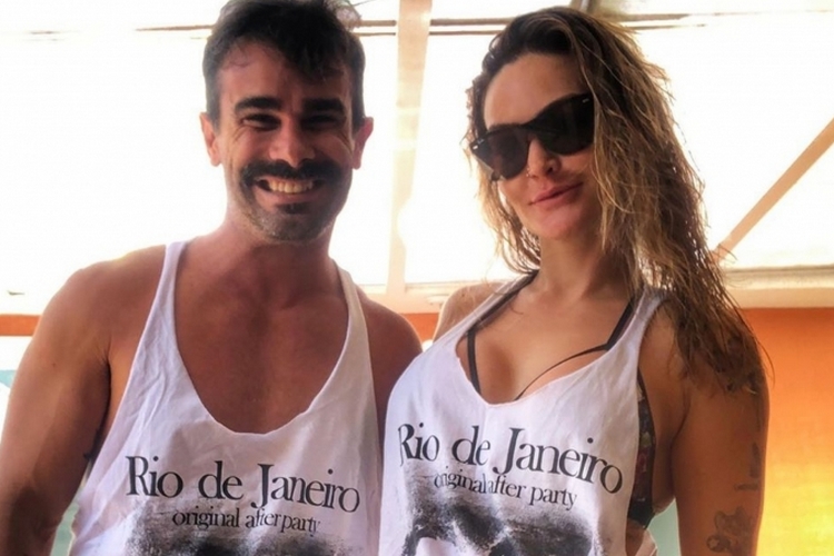 Após anúncio, Laura Keller exibe barriga de grávida pela primeira vez e emociona