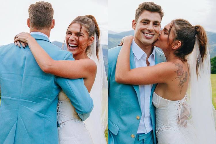 Internautas criticam vestido de Mariana Goldfarb e ela responde: “Como é bom ser simples, né?”