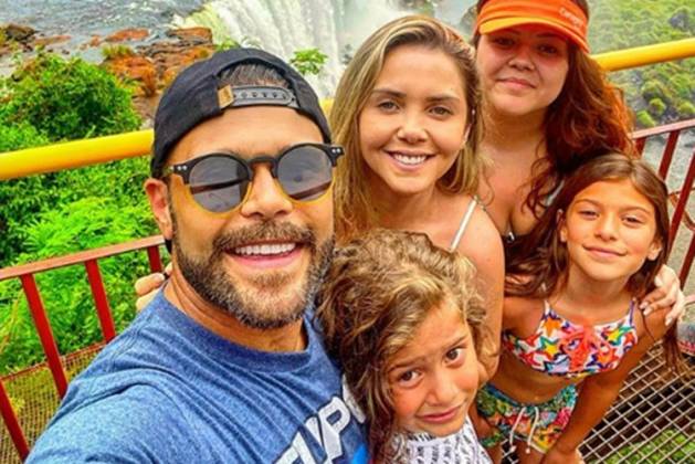 Marcos e família reprodução Instagram