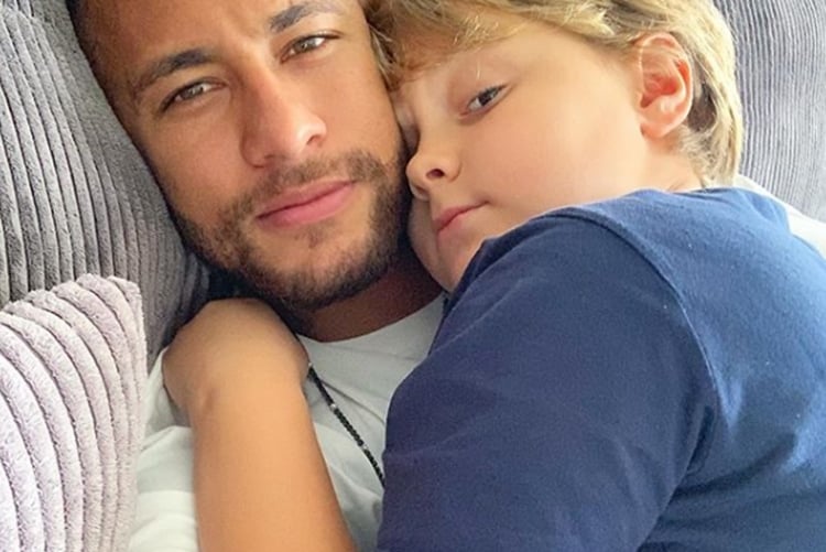 Neymar Jr e Davi Lucca reprodução Instagram
