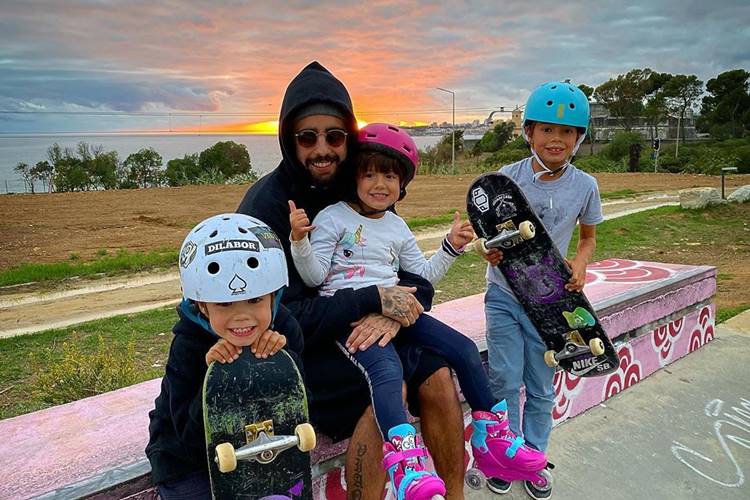 Pedro Scooby se derrete ao mostrar o filho praticando esporte