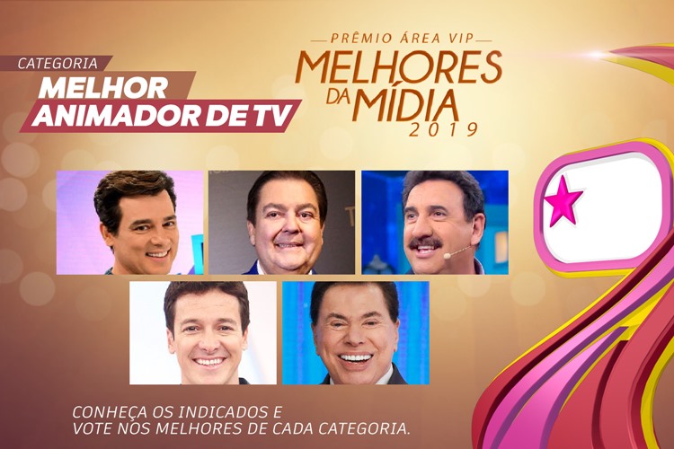 Prêmio Área VIP - Categoria Melhor Animador de 2019 Prêmio Área VIP - Categoria Melhor Animador de 2019