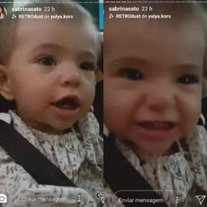 Zoe filha de Sabrina Sato reprodução Instagram