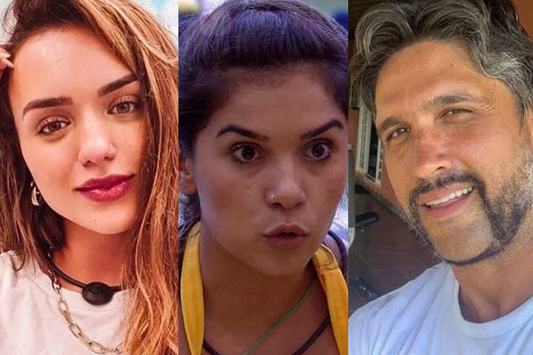 BBB20: Gizelly aumenta rumores de romance entre Rafa Kalimann e sertanejo Leo Chaves