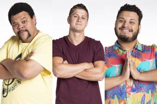 BBB20 - Babu - Lucas - Victor Hugo ( Globo/Victor Pollak)