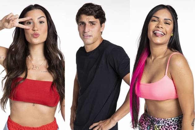 BBB20 - Bianca - Felipe - Flayslane (Globo/Victor Pollak)