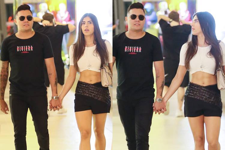 Sertanejo Felipe Araújo curte fim de semana ao lado da nova namorada