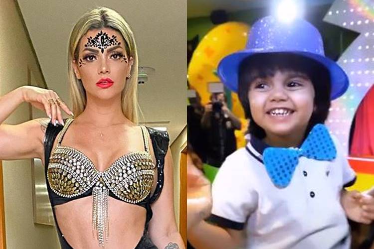 Kelly Key surpreende filho com festa de aniversário