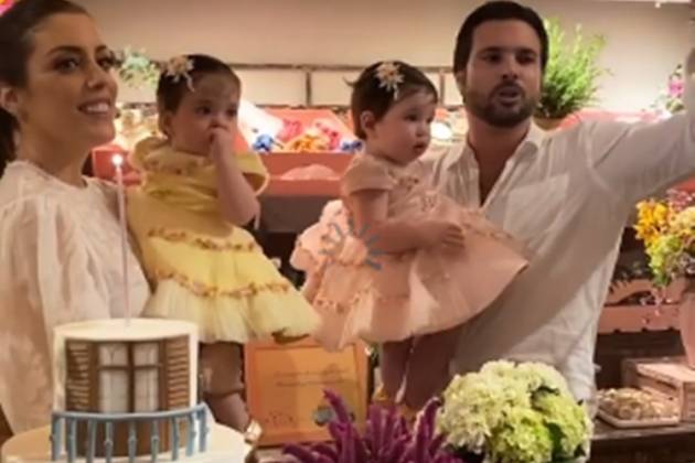 Fabiana Justus filha Chiara Sienaa e o marido Bruno D'Ancona, reprodução Instagram Fabiana Justus filha Chiara Sienaa e o marido Bruno D'Ancona, reprodução Instagram