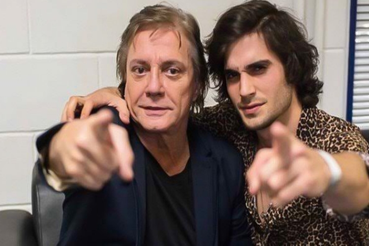 Fábio Jr. e Fiuk reprodução Instagram Fábio Jr. e Fiuk reprodução Instagram