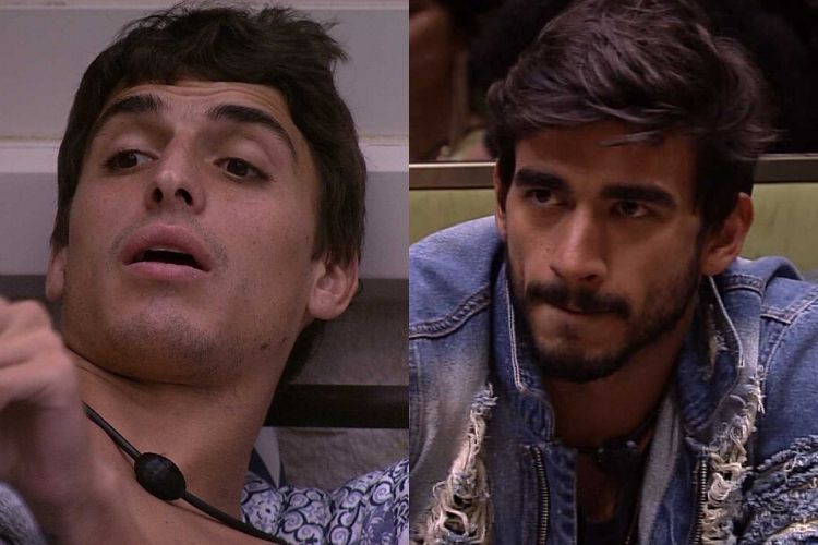 Felipe Prior e Guilherme - Reprodução: Globoplay