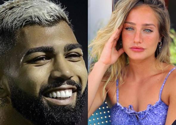 Gabigol e Bruna Griphão