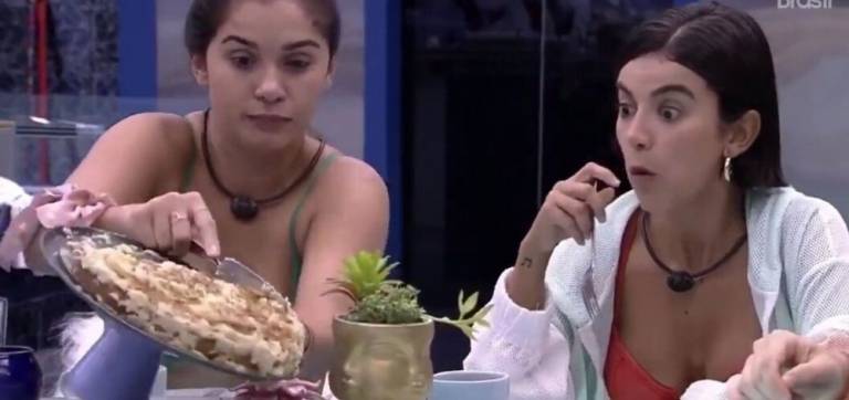 BBB20: Gizelly e Manu especulam que Guilherme e Gabi brigaram