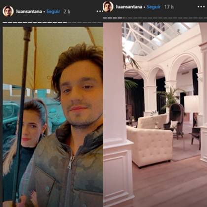 Luan Santana e Jade Magalhães reprodução Instagram
