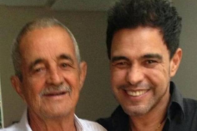 Sertanejo Zezé Di Camargo e o pai, Francisco - 