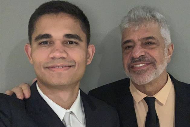 Lulu Santos e namorado