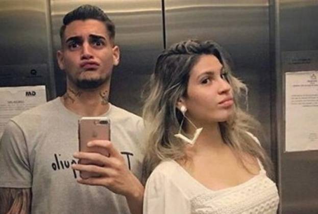 Milena Bemfica e o goleiro Jean Fernandes - Instagram