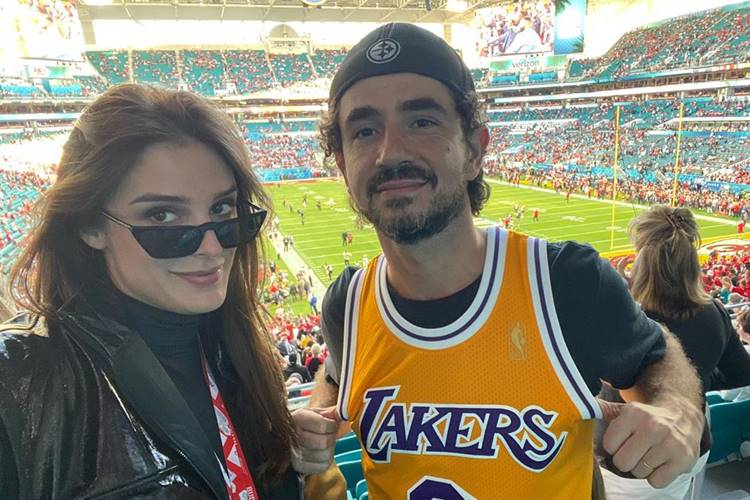 Rafa Brites celebra aniversário do marido, Felipe Andreoli