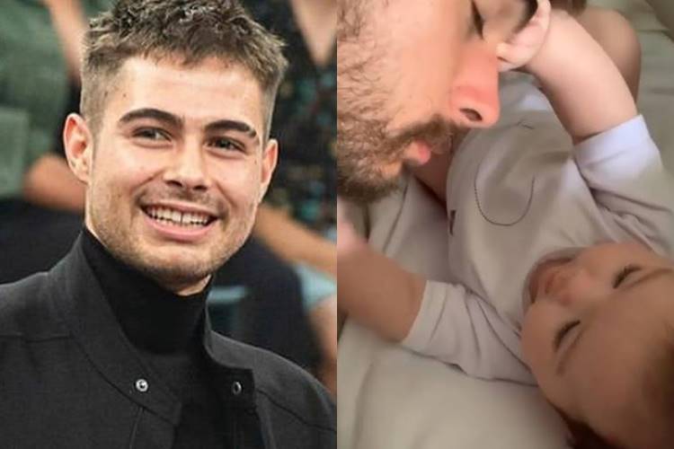 Rafael Vitti surge em momento fofo com a filha