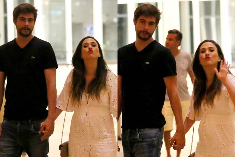 Tatá Werneck curte fim de semana ao lado de Rafael Vitti