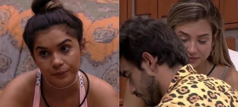 BBB20: Gizelly e Guilherme conversam sobre a Gabi