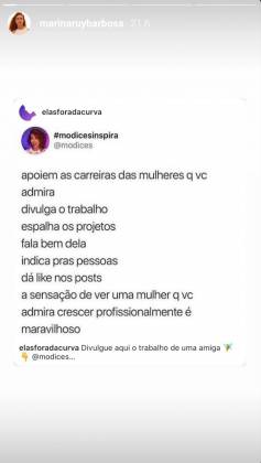 Stories Marina Ruy Barbosa - Reprodução: Instagram