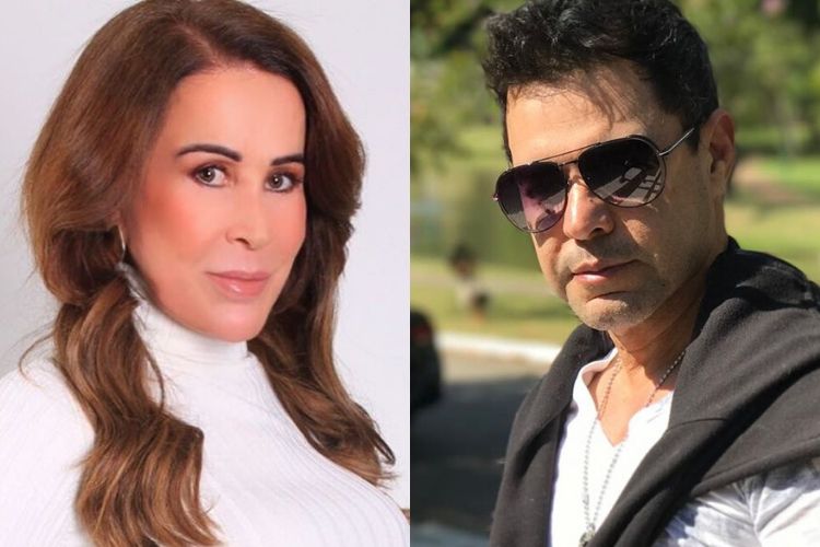 Zilu Camargo e o cantor sertanejo Zezé di Camargo - Reprodução: Instagram