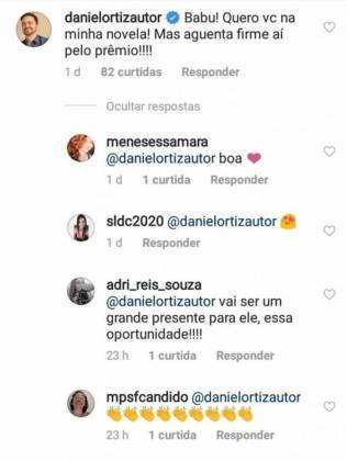 Daniel Ortiz quer Babu Santana em sua próxima novela - Reprodução Internet