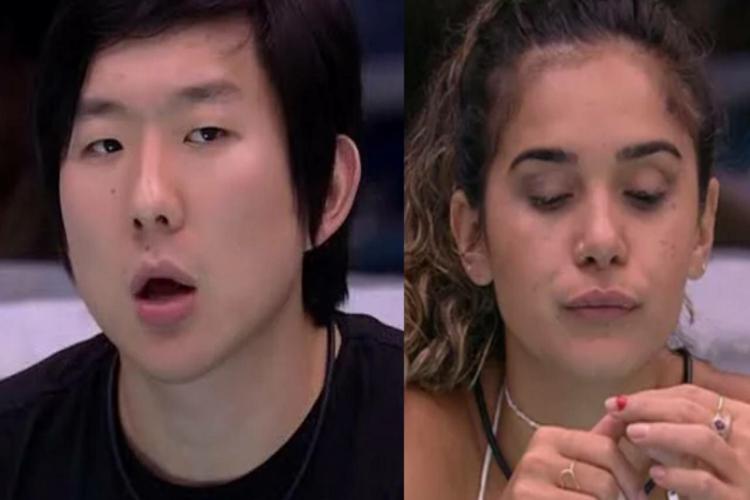 BBB20: Gizelly comenta sobre possível eliminação de Pyong