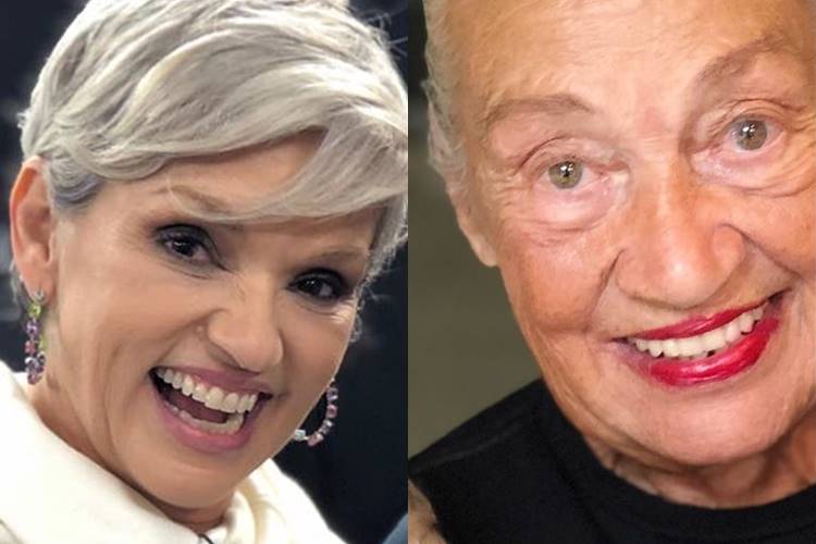 Andréa Nóbrega mostra cuidados com a mãe idosa em meio a surto de coronavírus