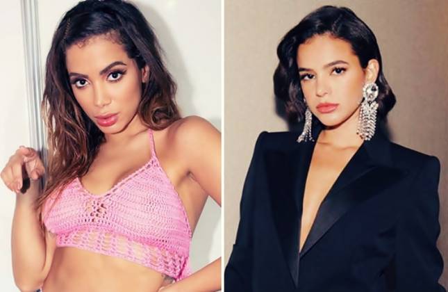 O desentendimento de Anitta e Bruna Marquezine não é de hoje (Reprodução/Instagram)